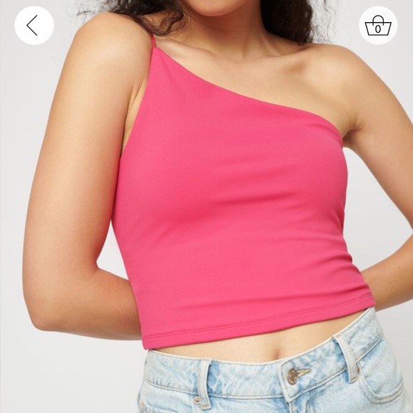 💯3/30$ NWT Dynamite One Shoulder Cami - Picture 4 of 6